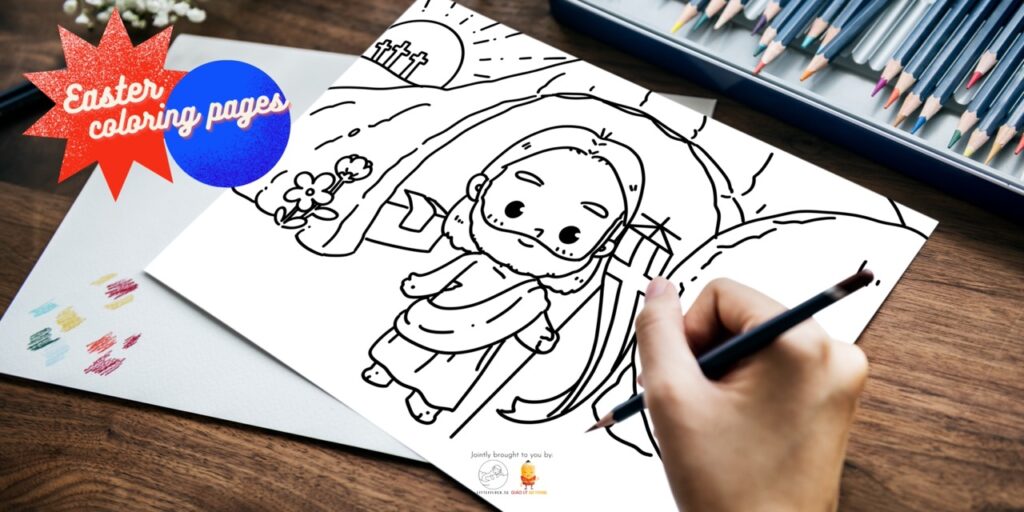 Easter 2022 Colouring Pages