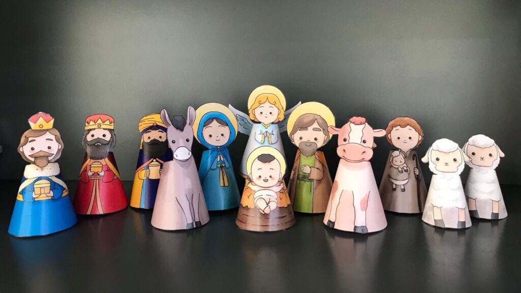 Mô hình cắt dán Hang Bêlem